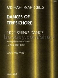 Dances From Terpsichore No.1 (arr. brass quintet)