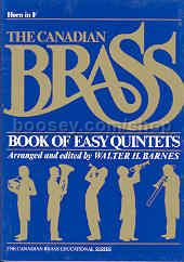 Canadian Brass Easy Quintets Horn In F            