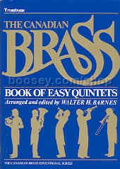 Canadian Brass Easy Quintets Trombone             