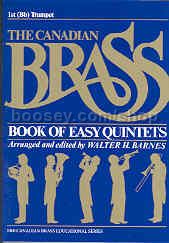 Canadian Brass Easy Quintets 1st Bb Trumpet       