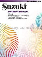 Suzuki Ensembles For Viola Vol.2