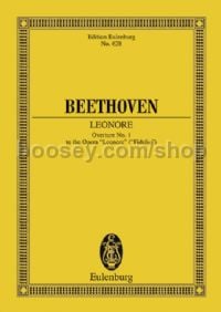 Leonore Overture No.1, Op.138 (Orchestra) (Study Score)