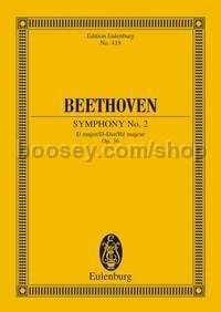 Symphony No.2 in D Major, Op.36 (Orchestra) (Study Score)