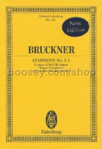 Symphony No.3/1 in D Minor (Orchestra) (Study Score)