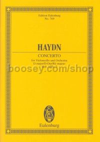 Concerto for Violoncello in D Major,Hob.VIIb/2 (Violoncello & Orchestra) (Study Score)