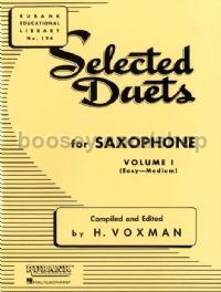 Selected Duets Saxophone Book 1 2 Sax