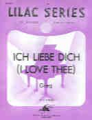 I Love Thee (Ich Liebe Dich) * Lilac 103 *