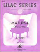 Mazurka Op. 33 No.1 * Lilac 104 *