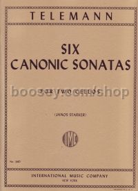 6 Canonic Sonatas 2 Cellos