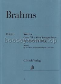 Waltzes, Op.39 (Piano) Simplified Version