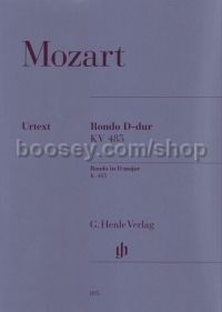 Rondo in D Major, K. 485 (Piano)