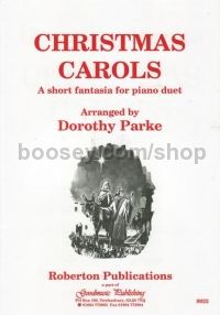 Christmas Carols - A Short Fantasia for piano 4-hands