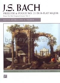 Bach Prelude & Fugue Bk1 No21 Bb Piano            