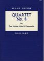 String Quartet No4 (Miniature Score) String Quartet