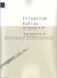 Three Fantasias, Op.38 (Flute)