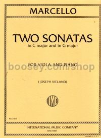 2 Sonatas (in G major & C major) for viola & piano
