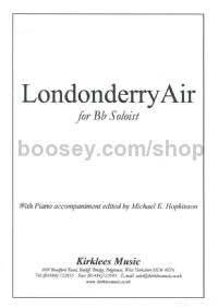 Londonderry Air solo Cornet/pno 