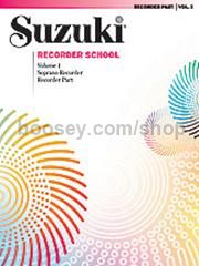 Suzuki Recorder School Soprano Part Vol.1