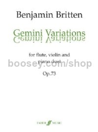Gemini Variations (Violin, Flute & Piano)