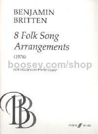 Eight Folksong Arrangements (High Voice & Harp)
