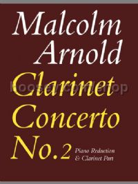 Concerto for Clarinet No.2, Op.115 (Piano Reduction)