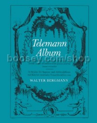 Telemann Album (Recorder Ensemble/Piano)