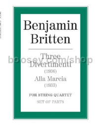 Three Divertimenti & Alla Marcia (String Quartet)