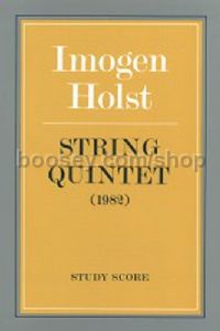String Quintet (Study Score)