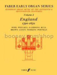 Faber Early Organ Series Vol.II: England 1590-1650