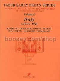 Faber Early Organ Series, Vol.XVII: Italy 1600-1635