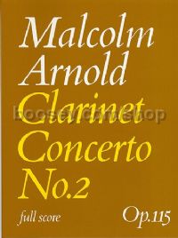 Concerto for Clarinet No.2, Op.115 (Clarinet & Orchestra)