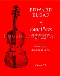 Six Easy Pieces, Op.22 (Violin & Piano)