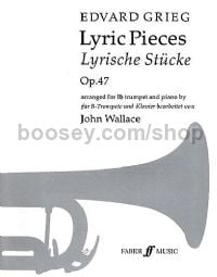 Three Lyric Pieces, Op.47 arr. for Trumpet & Piano