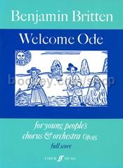 Welcome Ode, Op.95 (SAB, T Optional)
