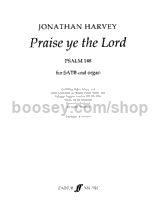 Praise Ye The Lord (SATB & Organ)