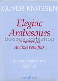Elegiac Arabesques (Cor Anglais & Clarinet)
