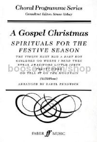 A Gospel Christmas (SATB & Piano)