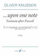 ...Upon One Note - Fantasia after Purcell (Clarinet, Violin, Cello & Piano)