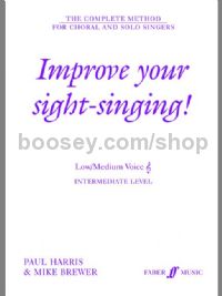 Improve Your Sight-Singing! - Intermediate Low/Medium Voice