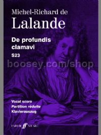 De Profundis Clamavi (Solo Voices, SATTB & Piano)