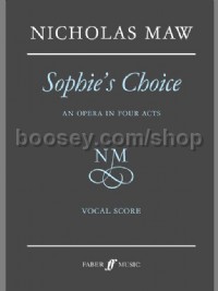 Sophie's Choice (Vocal Score)