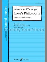 Love's Philosophy (SA & Piano)