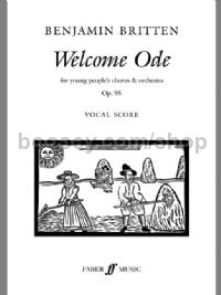 Welcome Ode, Op.95 (SAB & Piano)