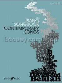 The Piano Songbook: Contemporary Songs (Piano, Voice & Guitar)