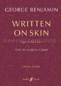Written On Skin (Voice & Piano)