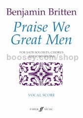 Praise We Great Men (Solo Voices, SATB & Piano)