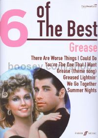 6 of the Best: Grease (Piano, Voice & Guitar)