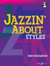 Jazzin' About Styles Piano (Book & CD)