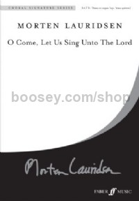 O come, let us sing unto the Lord (SATB)