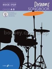 The Faber Graded Rock & Pop Series Drums Songbook - Grades 4-5